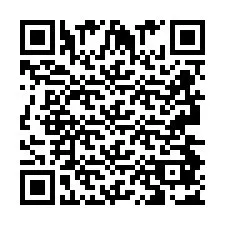 Codice QR per il numero di telefono +2693487026