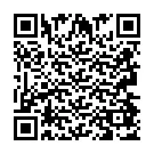 QR-koodi puhelinnumerolle +2693487062