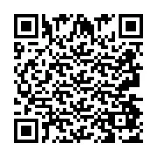 Código QR para número de telefone +2693487074