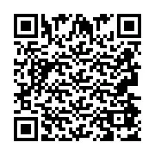 QR-koodi puhelinnumerolle +2693487097