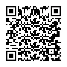 QR Code pour le numéro de téléphone +2693487105