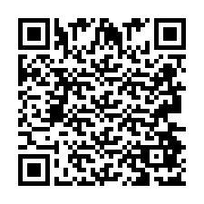 QR код за телефонен номер +2693487172