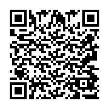 QR Code pour le numéro de téléphone +2693487329