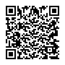 QR-code voor telefoonnummer +2693487332