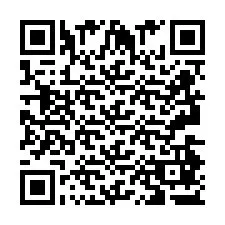 Código QR para número de telefone +2693487350