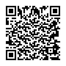 Código QR para número de telefone +2693487382