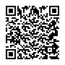 Código QR para número de telefone +2693487387