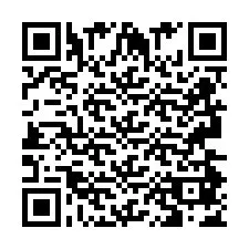 Código QR para número de telefone +2693487412