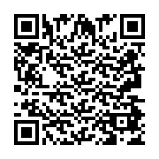 QR-код для номера телефона +2693487418