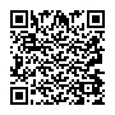 QR Code pour le numéro de téléphone +2693487430