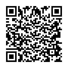 QR-код для номера телефона +2693487456