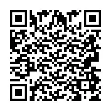 QR Code สำหรับหมายเลขโทรศัพท์ +2693487457