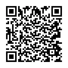 Código QR para número de teléfono +2693487474