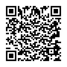 Código QR para número de teléfono +2693487480