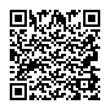 Kod QR dla numeru telefonu +2693487507