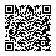 Kode QR untuk nomor Telepon +2693487523