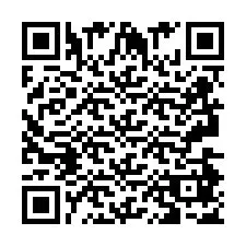 Código QR para número de teléfono +2693487540