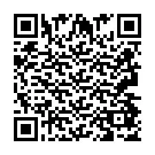 QR Code pour le numéro de téléphone +2693487569