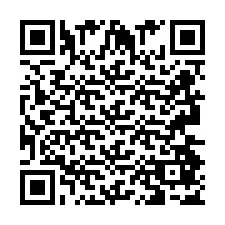 QR код за телефонен номер +2693487572