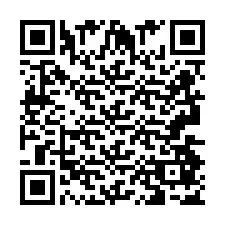 QR-koodi puhelinnumerolle +2693487575