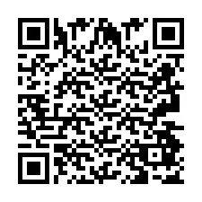 QR-code voor telefoonnummer +2693487578