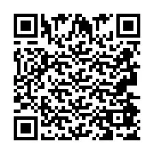 Kod QR dla numeru telefonu +2693487597