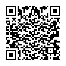 QR-code voor telefoonnummer +2693487621