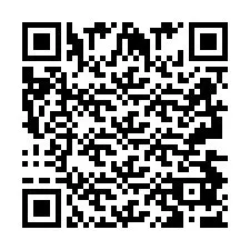 QR-код для номера телефона +2693487624