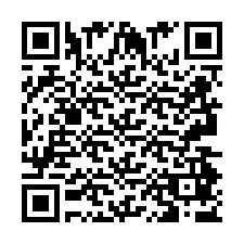 QR код за телефонен номер +2693487658