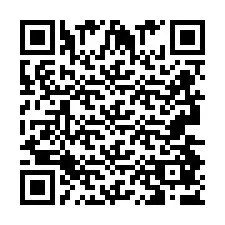 Código QR para número de teléfono +2693487667