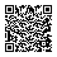 Codice QR per il numero di telefono +2693487690