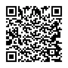 Codice QR per il numero di telefono +2693487727