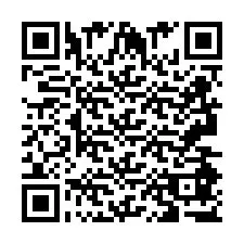 Codice QR per il numero di telefono +2693487789