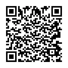 Kod QR dla numeru telefonu +2693487830