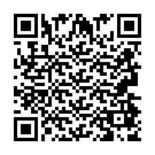 QR-code voor telefoonnummer +2693487857