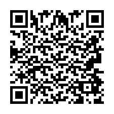 QR-code voor telefoonnummer +2693487867