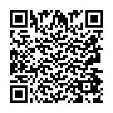 QR-code voor telefoonnummer +2693487868