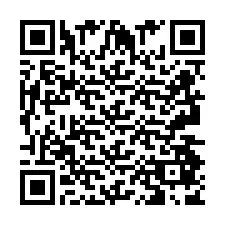 Código QR para número de teléfono +2693487878