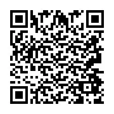 QR-code voor telefoonnummer +2693487879