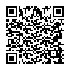 QR-code voor telefoonnummer +2693488143