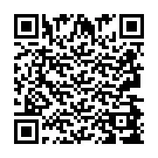 Codice QR per il numero di telefono +2693488308