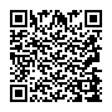 Codice QR per il numero di telefono +2693488341