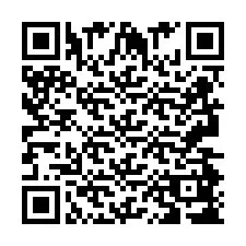 Código QR para número de teléfono +2693488349