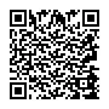 QR код за телефонен номер +2693488384