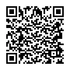 Código QR para número de telefone +2693492496