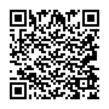 QR код за телефонен номер +2693492499