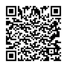 Código QR para número de teléfono +2693492521