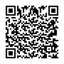 Código QR para número de teléfono +2693492544