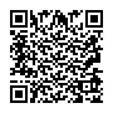 Codice QR per il numero di telefono +2693492581