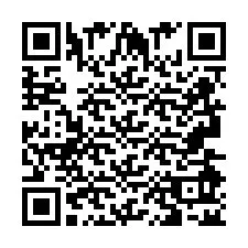 Código QR para número de teléfono +2693492587